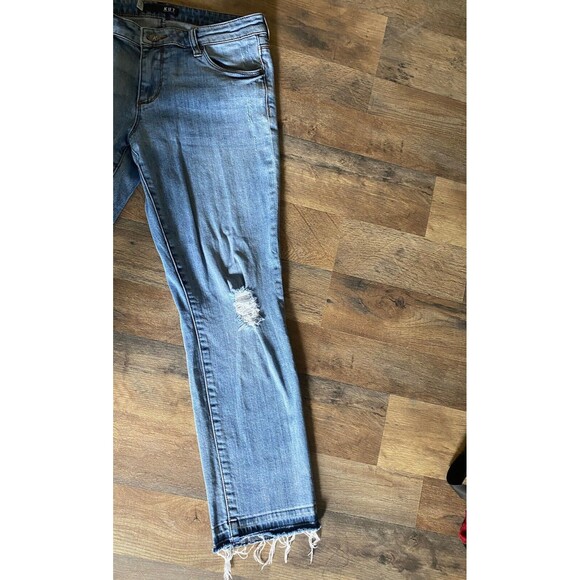 KUT FROM THE KLOTH REESE ANKLE STRAIGHT LEG JEANS WOMENS SIZE 6 - Picture 3 of 8